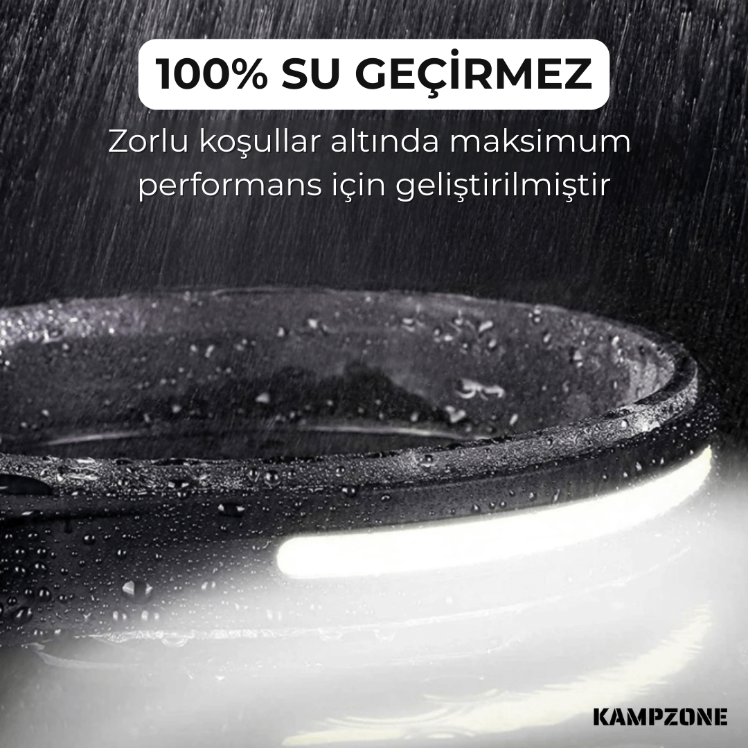 Kampzone™ PowerLight 230° Max Kafa Lambası