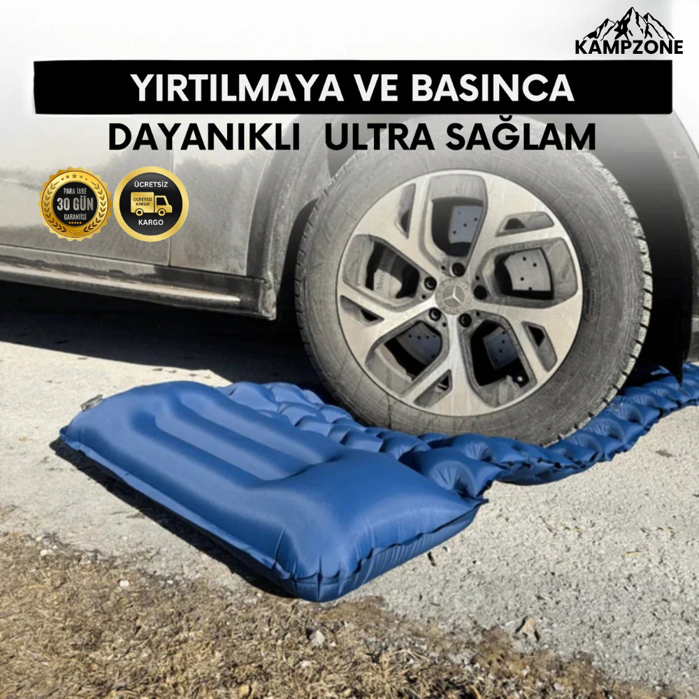 Kampzone - Ultra Hafif ve Kompakt Uyku Matı