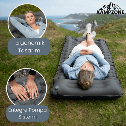 Kampzone - Ultra Hafif ve Kompakt Uyku Matı