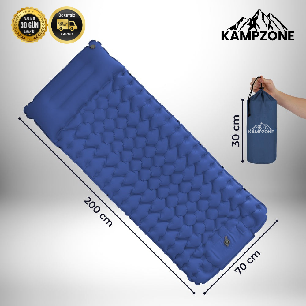 Kampzone - Ultra Hafif ve Kompakt Uyku Matı