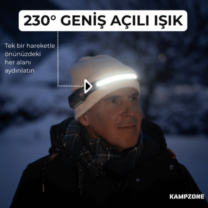 Kampzone™ PowerLight 230° Max Kafa Lambası