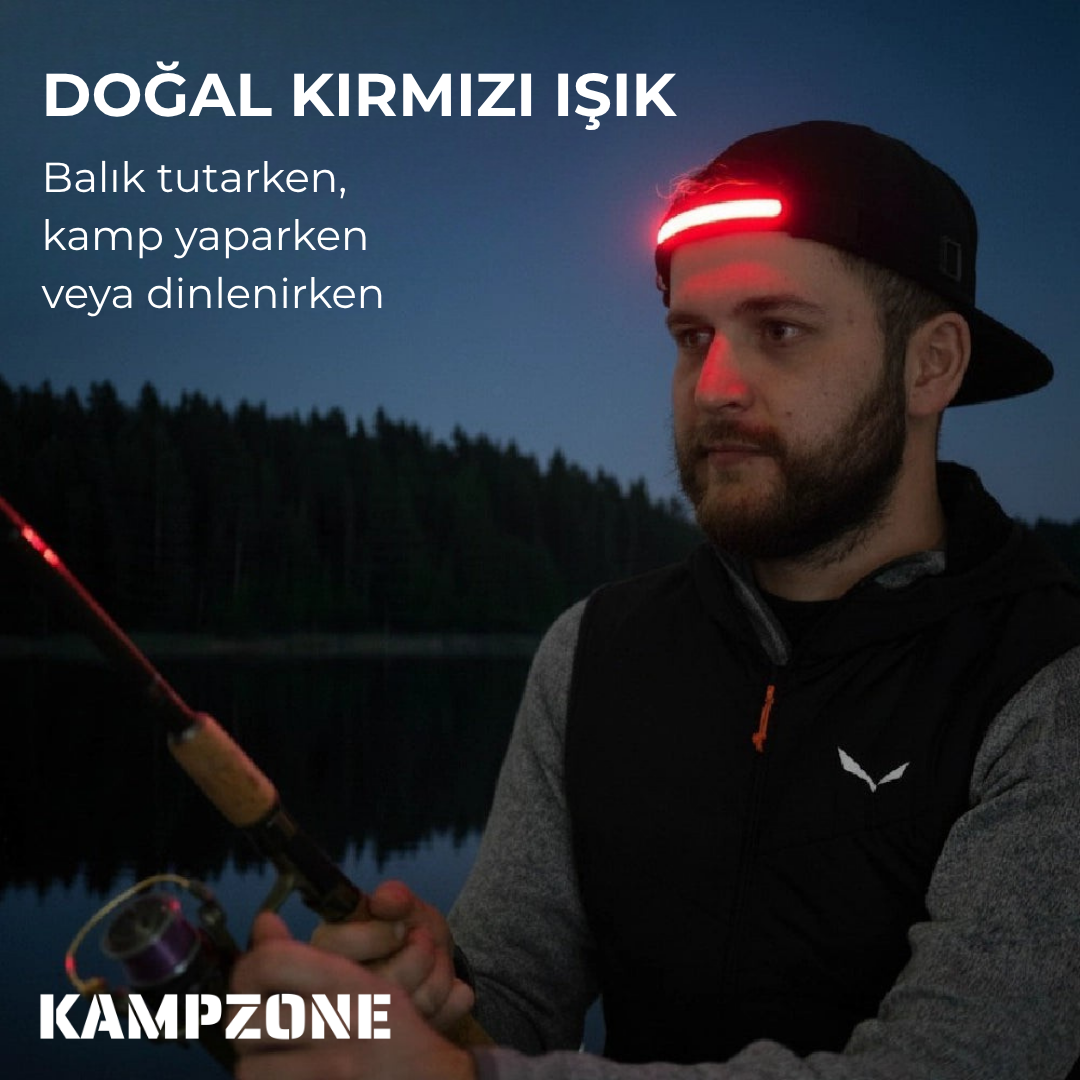 Kampzone™ PowerLight 230° Max Kafa Lambası