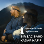 Kampzone PowerLight 230° Max Kafa Lambası 2.0
