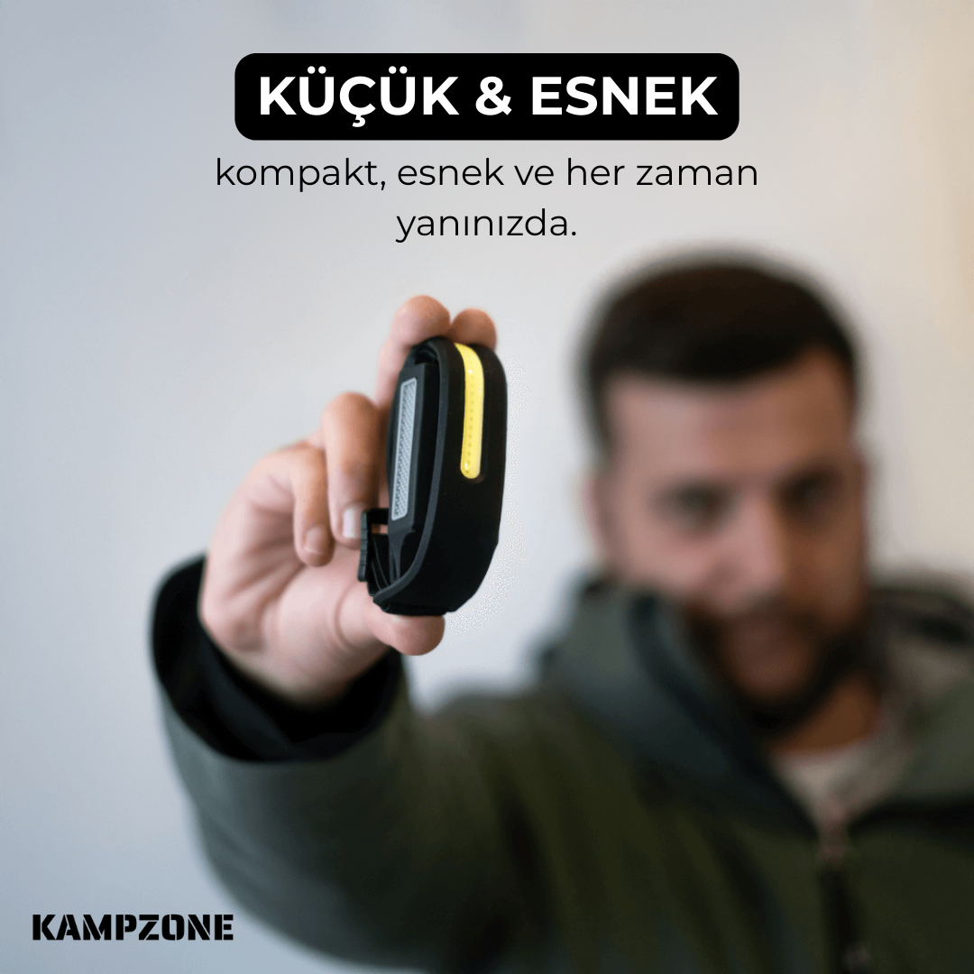 Kampzone™ PowerLight 230° Max Kafa Lambası