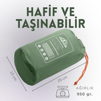 Kampzone - Ekstra Güçlü Hafif ve Kompakt Uyku Matı