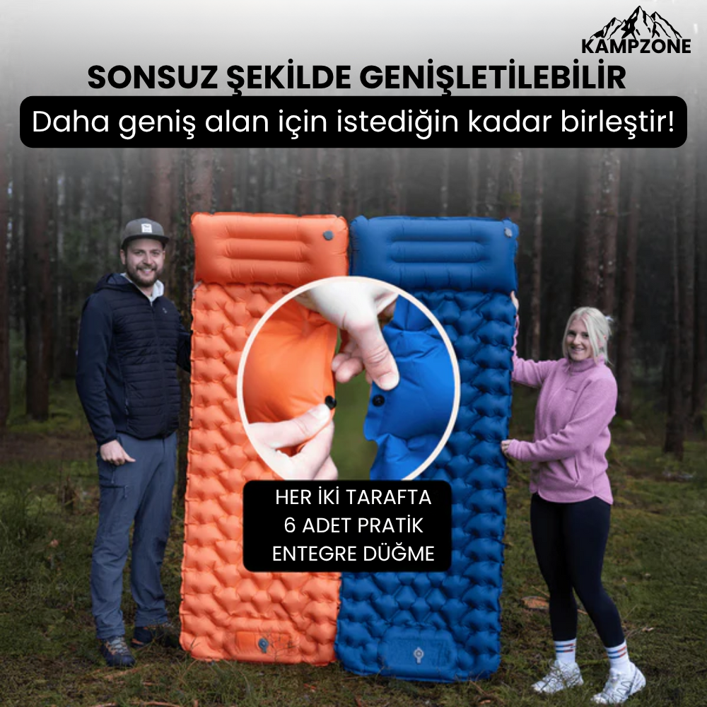 Kampzone - Ultra Hafif ve Kompakt Uyku Matı